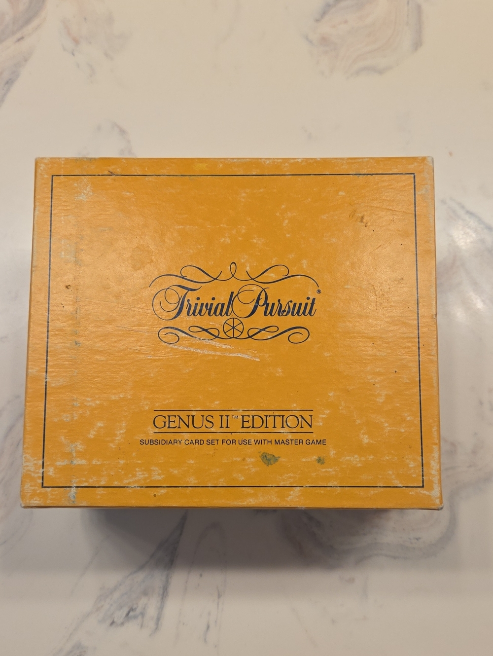Trivial Pursuit Genus II Edition Subsidiary Casr Set 1984